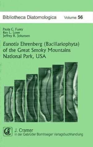 Honighäuschen (Bonn) - This book provides an image rich documentation of the Eunotia flora of the Great Smoky Mountains National Park, USA. Over 50 sub-generic taxa of Eunotia are presented, including 14 proposed new species. Image plates include both light and scanning electron micrographs showing size ranges, morphological variability, and external and internal valve ultrastructure. The taxonomic section includes morphological measurements and some autecological information for each taxon. These data provide a useful resource guide that contributes to our understanding of the Eunotia flora of North America, and will facilitate biomonitoring efforts and taxonomic comparisons with past and recent Eunotia flora descriptions from around the world.