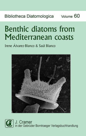 Honighäuschen (Bonn) - The authors present a taxonomic study of benthic diatoms collected from coastal rocks in seven northern Mediterranean sites (Italy, Spain, Greece, Turkey) in spring of 2010. An iconographic catalogue of high-quality SEM and light microscopic images, plus detailed taxonomic, nomenclatural and bibliographic information, are provided as a practical reference for further taxonomic and floristic studies on 91 plates. 120 representative diatom taxa, among them several poorly known species, selected from 23 samples, are described in terms of their abundance. The authors provide detailed information on the type material of each diatom species, a list of synonyms, a comparison of morphometric data provided in the literature (in tables) and a series of iconographic SEM-images which illustrate the taxons morphological variability, plus an exhaustive list of references. Nomenclature, taxonomy and systematic position of the described taxa are updated. Eight taxa are described as new to science and another seven are nomenclaturally recombined. Eight taxa are new records for the Mediterranean Sea and for five taxa Scanning Electron Microscope (SEM) images are presented for the first time. An exhaustive reference list and indices of taxa conclude this volume and make it a valuable source of information for biologists working on benthic diatoms in general, not only of the Mediterranean region.