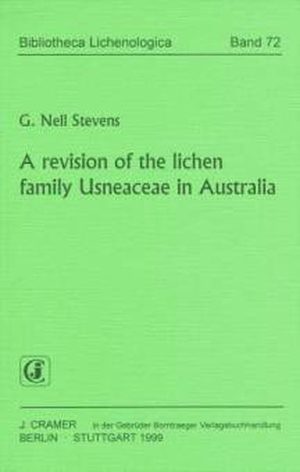 Honighäuschen (Bonn) - A revision is made of Australian taxa in the genera Usnea and Neuropogon. Keys and descriptions for the 44 taxa of Usnea and the 2 species of Neuropogon are given. Five new Usnea species are described: U. alboverrucata, U. effusa, U. oncodeoides, U. punctulata and U. subalpina. Two new varieties are described: U. bicolorata var. australiensis and U. hossei var. protocetrarica and three former species have been reduced to varietal status: U. hossei var. squarrosa, U. torulosa var. aurescens and U. rubicunda var. spilota. U. arida and U. rubescens have been placed in synonymy with U. rubicunda var. spilota, and U. contexta and U. capillacea have been placed in synonymy with U. articulata.