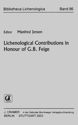 Honighäuschen (Bonn) - This volume features 42 contributions on the occasion of the 65th birthday of G. Benno Feige in 2002. The authors of this volume come from 19 countries, which shows its international relevance. The articles are distributed to four sections (chemicals in lichens, new species and phylogeny, ecophysiology and morphology, distribution and ecology).
