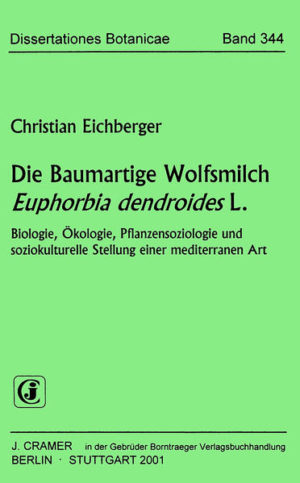 Honighäuschen (Bonn) - Das Thema dieses Bandes ist die Biologie der Baumartigen Wolfsmilch Euphorbia dendoides. In einzelnen Kapiteln wird u.a. die systematische Stellung, der Habitus, die Morphologie und der Lebensrhythmus von Euphorbia dendroides beschrieben. Auch die ökologische Strategie wird näher untersucht