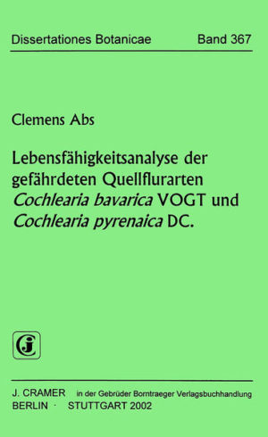 Honighäuschen (Bonn) - In der vorliegenden Arbeit wird der Lebensraum zweier nahverwandter Cochlearia -Arten in Bayern standörtlich-vegetationskundlich beschrieben. Es handelt sich um kalk-oligotrophe Quellbereiche mit kontinuierlicher Quellschüttung. Typisch ist eine rezente Sinterbildung. Das relativ enge Habitatspektrum der besiedelten Quellbereiche lässt sich anhand floristischer Merkmale in Übereinstimmung zu Standortkriterien in vier Habitattypen differenzieren. Primäre Standorte sind Sinterkaskaden und Schotterfluren mit lichten Waldbestandesstrukturen, Sonderstandorte des Bach-Eschenwaldes und die Kalkquellmoore. Die Populationsgrenzen durch dieselben Standortfaktoren werden festgelegt. Beide Cochlearia -Arten zeigen eine vergleichbare phänotypische Plastizität im ökologischen Gradienten.