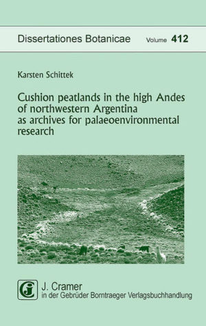Honighäuschen (Bonn) - High-Andean cushion peatlands contain valuable climate information for palaeoenvironmental research. They respond very sensitively to environmental changes and therefore are ideal to apply methods such as geochemical, macrofossil and statistical evaluations in order to reconstruct palaeoclimates. The benefits of these geoarchives are that they are comparable accross climatic gradients, that they feature high rates of accumulation and therefore time resolution and that their peat deposits are of high quality which lend themselves to precise 14C-dating. The author is able to demonstrate that fire has played an important role in the ecology of high-altitude Andean grassland vegetation during the past millennia. Macroscopic analysis of charred particles from the sedimentary records of two high-altitude peatlands of the Eastern Cordillera of Northwestern Argentina were able to provide important information on variations in local fire regimes in the past, hence offering insights into climatic variations and the subsequent response of the high-Andean vegetation during the Holocene. The results provide evidence that Northern Hemisphere temperature oscillations were extensive and affected the intensity of moisture flux within the South American summer monsoon belt. This study is among the first to consider plant macrofossils (tissue remains and seeds), zoological macrofossils (Neorhabdocoela and Copepoda) and fungal spores (Glomus spec.) extracted from Andean peat accumulations.