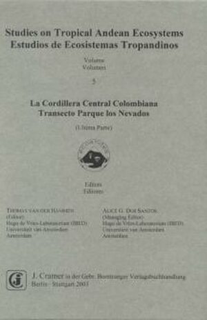 Honighäuschen (Bonn) - This volume 5 is the last one of the joint publication of data on the Parque Los Nevados Transect, Colombian Central Cordillera. It includes principally chapters on the vegetation, maps and a final chapter that attempts to join, integrate and compare the data published in volume 1, 3, 4, and 5 of the series Studies on Tropical Andean Ecosystems, and to differentiate and characterize the zonal ecosystems of the transect area. Still in preparation is a broad study on the flora and vegetation of mosses and liverworts of the three transects through the three Cordilleras of the Northern Andes (Central, Oriental and Occidental). That study will be published in one of the next volumes of this series, that will be dedicated principally to the Cordilleras Occidental (vol. 6) and Oriental (vol. 7). We hope that the data presented here and in the other volumes of the series, will contribute to a better understanding of the Tropical Andean orobiome, and also be of benefit for conservation of its ecosystems, vegetation and biodiversity, and for a sustainable (eco-) development.