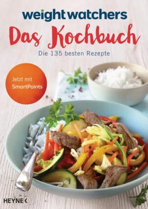 Der Megaseller: jetzt alle Rezepte mit den neuen SmartPointsLecker, leicht und ausgewogen: Dafür steht Weight Watchers mit den weltweit bekannten und erfolgreichen Angeboten zur Gewichtsabnahme. Mit dem neuen ganzheitlichen »Feel Good Programm« werden alle relevanten Aspekte berücksichtigt, die Einfluss auf ein positives Lebensgefühl haben. Ein wesentlicher Bestandteil ist die SmartPoints Formel, die den neuesten wissenschaftlichen Erkenntnissen entspricht. Jetzt präsentiert Weight Watchers die beliebtesten Rezepte mit SmartPoints Werten - abwechslungsreich, einfach nachzukochen und unglaublich lecker. Köstliche Gerichte wie Spinatlasagne, Züricher Geschnetzeltes oder Joghurtmousse mit Rhabarber lassen keine Wünsche offen. Nie war es einfacher, gesund und dauerhaft sein Wunschgewicht zu erreichen oder zu halten!