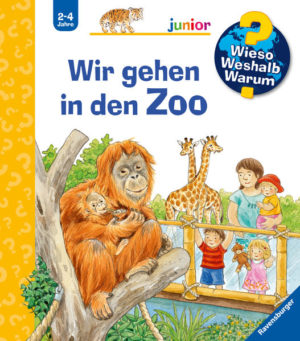 Honighäuschen (Bonn) - In diesem Buch besuchen die Geschwister Paul, Lilli und Nele mit ihren Eltern einen Zoo und bestaunen ihre Lieblingstiere aus der Nähe. Sie schauen den Elefanten und Pinguinen beim Baden zu, sind bei einer Seelöwenfütterung dabei und beobachten die Affen beim Klettern. Zahlreiche Klappen lassen die Tiere zum Leben erwecken. Dazu gibt es spannendes Sachwissen rund um den Zoo und die Lebensweise von Giraffen, Löwen, Erdmännchen und Co. Wieso? Weshalb? Warum? junior Die Sachbuchreihe für Kinder von 24 Jahren Jeden Tag entdecken Kinder etwas Neues  und haben viele Fragen. Wann kommt die Feuerwehr? Was machen die Tiere im Winter? Warum muss ich Zähne putzen? Die beliebte Sachbuchreihe Wieso? Weshalb? Warum? junior beantwortet die Fragen der Kinder auf Augenhöhe. Sie beleuchtet unterschiedlichste Themen aus ihrer Alltags- und Interessenswelt altersgerecht und mit viel Liebe zum Detail. Die ist speziell auf kleine Hände und die Bedürfnisse der Kleinsten angepasst. Klare und liebevolle Bilder, kurze Sachtexte sowie handliche Klappen, die Bewegungen veranschaulichen und überraschende und lustige Einblicke gewähren, ermöglichen Kindern, sich ihre Themen selbst zu erschließen. Der Spaß am eigenhändigen Entdecken, die liebevolle Umsetzung und die hochwertige Ausstattung garantieren langanhaltende Freude an jedem Buch.