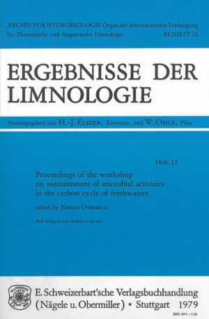 Honighäuschen (Bonn) - This volume represents the proceedings of the "Workshop on the measurement of microbial activities in the carbon cycle of freshwaters", held in Plön, Germany, in August 1977. The 18 papers in this volume were divided in the following groups: O 2 -consumption, Heterotrophic CO 2 -fixation, Uptake kinetics of labelled organic substrates and others.