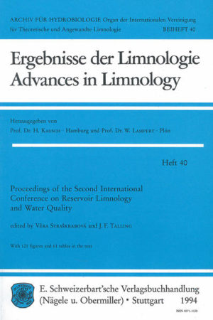 Honighäuschen (Bonn) - This volume presents proceedings of the "Second International Conference on Reservoir Limnology and Water Quality", held in ?eské Bud?jovice, Czechoslovakia, in August 1992. The programme covered many aspects of reservoir limnology such as inter-reservoir differences, hydrological variation, nutrient input and limnology and fisheries in tropical reservoirs.