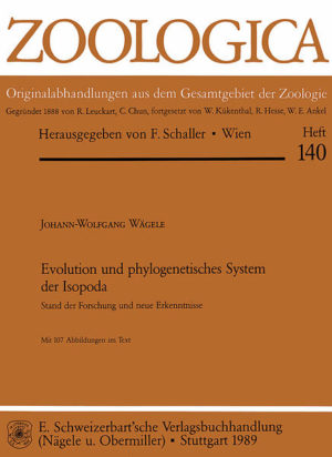 Honighäuschen (Bonn) - Die Evolution der Isopoda wird unter Berücksichtigung der Lebensweisen, der Morphologie und einiger anatomischer Merkmale untersucht. Die Morphologie des Magens wird von Arten der Phreatoicidea, Asellota, Oniscidea, Sphaeromatidae, Serolidae, Limnoriidae, Chaetiliidae, Idoteidae, Arcturidae, "Cirolanidae" und "Aegidae" beschrieben, wobei durch die Ernährungsweisen bedingte analoge Anpassungen gut von Apomorphien, die für die Rekonstruktion der Phylogenese bedeutsam sind, unterschieden werden können.