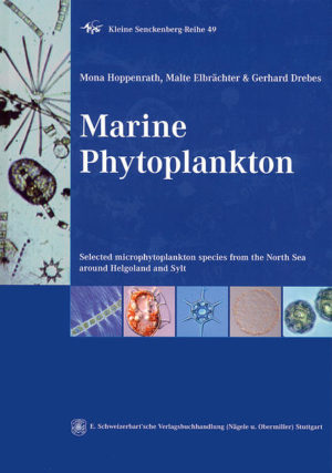 Honighäuschen (Bonn) - Marine phytoplankton forms the basis of the food web in the oceans. Phytoplankton, although small enough to be invisible to the naked eye, can under favourable conditions actually be seen from a space satellite, because it occurs in such huge quantities. According to NASA, phytoplankton produces between 50% and 90% of the oxygen in the air that we breathe, depending on the season. This book provides a key to determine almost 300 phytoplankton species from the North Sea around Helgoland and Sylt, documenting them with close to 1100 images and 70 line drawings on 85 plates. This book is an important contribution to our unterstanding of marine phytoplankton of North Sea ecosystems.