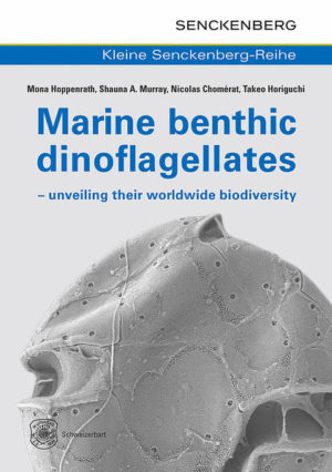 Honighäuschen (Bonn) - This publication presents the first summary of our knowledge of benthic dinoflagellate species. Dinoflagellates are important primary producers and symbionts, but, at the same time, also consumers and parasites. Species compositions of benthic habitats are quite distinct from those of planktonic habitats. Less than 10% of the approximately 2000 described extant dinoflagellate species appear to be benthic. They occur in different types of habitats (chapter II) and their morphology, their behavior, and some of their life cycles (chapter VI) seem to be well adapted to the benthic lifestyle. Information on their geographic distribution is still very limited and is compiled herein (chapter V). The study of harmful benthic dinoflagellates started in the late 1970s when it was suspected that a benthic species, later named Gambierdiscus toxicus, was responsible for ciguatera fish poisoning, a type of human poisoning linked to the consumption of certain species of tropical reef fish. As the number of ciguatera fish poisoning incidents increases, and the distribution of toxin producing benthic taxa seems to be expanding, detailed understanding of the species diversity and the ability to accurately identify them is becoming increasingly important (chapter VII). Dinoflagellate classification is currently undergoing changes and far from being settled, as new species and genera are discovered and systematic entities are rearranged. Many benthic dinoflagellate genera have unusual morphologies and appear to be only remotely related to known planktonic taxa, so that molecular phylogenetic analyses frequently show little statistical support for any relationship (chapter IV). Benthic species display unique thecal plate arrangements compared to planktonic species, e.g. Adenoides, Amphidiniella, Cabra, Planodinium, Sabulodinium, Rhinodinium (chapter III). Therefore, no classification on higher rank levels (e.g. family, order) was used throughout this book. Genera (and species within a genus) are presented in alphabetical order. The book presents the first comprehensive identification help for benthic dinoflagellates. At the same time it aims to lend support in order to improve monitoring efforts worldwide. About 190 species in 45 genera are presented in detail, illustrated with more than 200 color images, approximately 150 scanning electron micrographs, and more than 250 drawings.