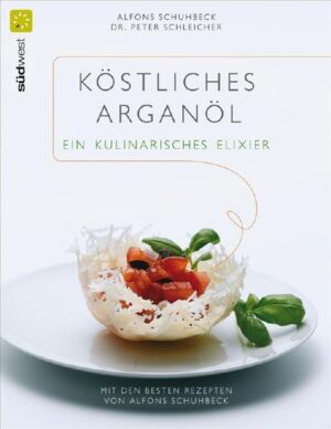 Zwei außergewöhnliche Experten - ein ungewöhnliches Öl Das marokkanische Arganöl hat sich mittlerweile zu dem Gourmet-Speiseöl der anspruchsvollen Gastronomie entwickelt. Die überaus kostbare Zutat verleiht Salaten, Gemüse-, Fisch- und Fleischgerichten eine unübertreffliche Geschmacksnote. Auch der Sternekoch Alfons Schuhbeck setzt dieses kostbarste Öl der Welt in seiner Küche ein, das neben geschmacklichen Vorteilen vor allem auch ungewöhnlich viele gesundheitsfördernde Wirkstoffe enthält. In diesem neuen Buch präsentiert er seine besten Kreationen für das Kochen mit dem flüssigen nordafrikanischen Gold. Dr. Peter Schleicher, einer der bekanntesten Immunologen Deutschlands und westlicher Entdecker dieses gesunden Speiseöls, schildert die ernährungsmedizinischen Vorteile.