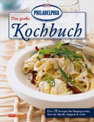 Ganz neu: Mit Philadelphia kochen Neues für die Philadelphia-Küche: Die abwechslungsreichen und verlockenden Rezepte für Aufläufe, Saucen, Suppen und Füllungen werden durch den beliebten Frischkäse himmlisch-cremig und bekommen einen unverwechselbaren Geschmack. Außerdem lassen sich Suppen und Saucen leicht binden und ausgezeichnet abrunden. Auch verführerische Desserts gelingen mit Philadelphia ganz leicht. Von cremiger Süßkartoffelsuppe über Gratinierte Gemüse-Crostini und Schweinefilet mit Rotweinpflaumen bis zu Kirsch-Reis-Auflauf mit Baiserhaube – bei der reichhaltigen Auswahl wird jeder das richtige für sich selbst und seine Gäste finden. Die neuen Kochrezepte von Philadelphia versprechen höchsten Genuss bei einfachster Zubereitung.