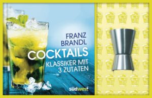 Das Set für den perfekten Cocktail: Einfache und zugleich raffinierte Drinkrezepte sowie ein hochwertiges Barmaß machen's möglich. Dieses einzigartige Set enthält ein Buch mit spritzigen Rezeptideen vom renommierten Barmeister Franz Brandl, alle Drinks werden jeweils nur aus drei Zutaten gemixt. Geburtstage, Partys und selbst der sommerliche Brunch werden mit diesem Set und den köstlichen Getränken zum prickelnden Erlebnis!