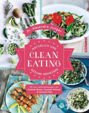 Eat Clean, Feel Great! Unter Hollywoodstars wie Cameron Diaz, Gwyneth Paltrow, Orlando Bloom und Josh Radnor ist es schon lange kein Geheimnis mehr: Das Clean Eating nach Dr. Alejandro Junger ist ein Jungbrunnen für Körper und Geist, es versorgt den Organismus ebenso wie die Seele mit allen lebenswichtigen Nährstoffen, es reinigt den Darm und heilt gleichsam von innen heraus. Kurz gesagt: Clean Eating macht strahlend schön und auf genussvolle Art fit und gesund. Denn das Beste ist: Clean Eating hat nichts mit Verzicht zu tun - Dr. Jungers Rezepte sind neben clean auch superlecker!