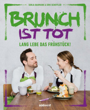 Endlich richtig gutes Frühstück! Zwei Sterneköche, die manchmal genug haben vom täglichen Gourmetwahnsinn und sich dann lieber dem widmen, was wirklich zählt: richtig gutem Frühstück. Mit dem Schlachtruf "Brunch ist tot!" ziehen Sonja und Erik in den Kampf gegen schlechtes Breakfast to go, "Kaffee-und-Kippe-reicht"-Mentalität und vor allem: fade, abgestandene Brunchbuffets. Und das ab jetzt nicht mehr nur in ihrem Kölner Restaurant NeoBiota, in dem sie neben aufsässiger Sterneküche das beste Frühstück der Stadt auf die Teller bringen. Ihr Kochbuch mit Rezepten für jeden Tag und jeden Anlass macht jetzt endlich Schluss mit dem gewohnten Einheitsbrei in den heimischen Müslischüsseln und bringt stattdessen eine gehörige Portion Anarchie und Narrenfreiheit auf den Frühstückstisch. Egal ob süß, herzhaft, gesund oder sündhaft, auf die Schnelle oder so richtig ausgiebig  hier ist alles erlaubt, was lecker ist, pappsatt und glücklich macht. Neben dick belegten Stullen, selbstgemachtem Granola, den fluffigsten Pancakes oder ihren persönlichen Lieblingsvarianten von Egg Benedict haben Sonja und Erik noch viele weitere, sagenhaft leckere Dinge in petto, die einen grandiosen Start in den Tag garantieren. So stellt man jedes langweilige all-you-can-eat Brunchbuffet meilenweit in den Schatten! Ausstattung: ca. 100 farbige Fotos "Brunch ist tot" ist erhältlich im Online-Buchshop Honighäuschen.