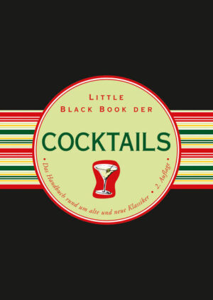 Cocktails schmecken und sind eine angenehme Abwechslung zum Alltagstrott, leider sind sie oft teuer. Teuer? Nicht wenn man sie selbst macht. Das »Little Black Book der Cocktails« erklärt Ihnen wie. Es zeigt Ihnen die grundlegenden Handgriffe, stellt Ihnen das richtige Handwerkszeug vor und klärt Sie darüber auf, welcher Drink zu welcher Gelegenheit passt. So erfahren Sie schnell, was Sie über Cocktails und einen gelungenen Abend wissen müssen. Und weil große Mixer oft auch große Trinker sind, gibt Ihnen der Autor auch noch Tipps, wie Sie am Tag danach den Kater bekämpfen. Die zweite Auflage wurde um ein eigenes Kapitel über alkoholfreie Cocktails erweitert. Damit auf Ihrer nächsten Party auch wirklich niemand zu kurz kommt!