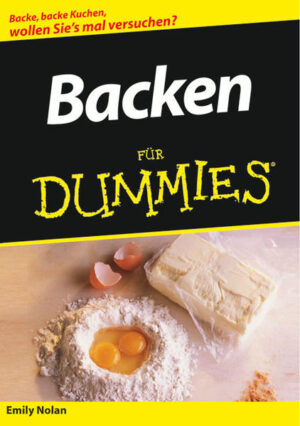 Wollten Sie nicht schon immer mal Ihrem Liebsten einen Geburtstagskuchen backen oder ein paar Freunde zu einem richtig netten Kaffeeklatsch einladen? Backen ist kinderleicht und macht Spaß! Emily Nolan weiht Sie in die Geheimnisse des Backens ein. Zunächst zeigt sie, wie Sie Ihre Küche so organisieren, dass Sie alle Zutaten und Gerätschaften beim Backen zur Hand haben, welches Backzubehör Sie unbedingt brauchen, welche Backzutaten sich in Ihrem Vorratsschrank befinden sollten und wie Sie die Zutaten richtig abmessen. Dann geht's auch schon mit dem Backen los. Über 100 Rezepte, von Plätzchen über einfache Kuchen bis zu raffinierten Torten, laden zum Nachbacken ein.