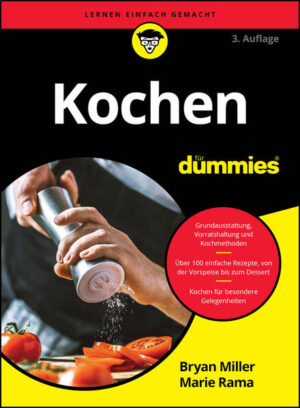 Kochen leicht gemacht! Leckere Suppen, schmackhafte Salate, vegetarische Köstlichkeiten, feine Fisch- und Fleischgerichte und Desserts: In diesem Kochbuch finden Sie Rezepte für viele Geschmäcker und Gelegenheiten ? und das so gut erklärt, dass auch Absolute Beginners damit arbeiten können. Kochprofis Bryan Miller und Marie Rama wissen, was Sie in Ihrer Küche brauchen, um diese leckeren Gerichte zuzubereiten, sie machen Sie mit Garmethoden bekannt und haben Tipps und Tricks parat, falls doch mal etwas schiefgeht. Ob Fingerfood für die Party, One-Pots für Freunde oder ein leckeres Rührei: Mit diesem Kochbuch gelingt Ihnen alles.