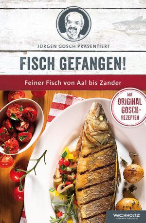 Von Aal bis Zander: Gosch präsentiert seine Lieblingsfischrezepte. Neben Gerichten zum Nachkochen, die einem schon beim Lesen das Wasser im Mund zusammenlaufen lassen, erfährt der Leser einiges über die beliebtesten Fische aus Nord- und Ostsee.