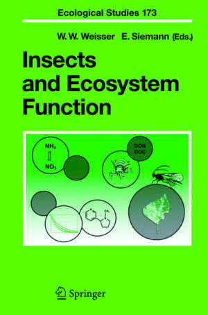 Honighäuschen (Bonn) - Insects are a dominant component of biodiversity in terrestrial ecosystems and play a key role in mediating the relationship between plants and ecosystem processes. This volume examines their effects on ecosystem functioning, focusing mainly, but not exclusively, on herbivorous insects. Renowned authors with extensive experience in the field of plant-insect interactions, contribute to the volume using examples from their own work.