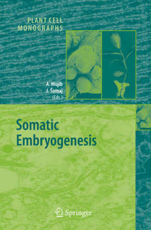 Honighäuschen (Bonn) - Somatic embryogenesis, the initiation of embryos from previously differentiated somatic cells, is a unique process in plants. This volume expands our view of a subject that is important for plant biotechnology, genetics, cell biology, development, and agricultural applications. All chapters present the latest research progress, including functional genomic, genetic, and proteomic approaches. A special focus is placed on the effects of stress, environment, and plant growth regulators on embryogenesis. The role of genes such as Leafy Cotyledons and Baby Boom in defining and maintaining cell competence is discussed.