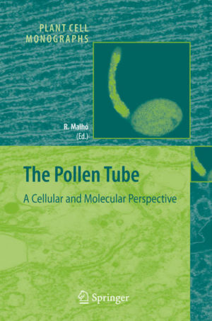 Honighäuschen (Bonn) - New data on the pollen tube reflects its qualities as a biological model beyond its function as a carrier of sperm cells in plant reproduction. This book shows that pollen tubes are excellent models for plant cell research, suitable for investigations on cell tip growth and polarization, signal transduction, channel and ion flux activity, gene expression, cytoskeleton and wall structure, membrane dynamics and even cellto-cell communication.
