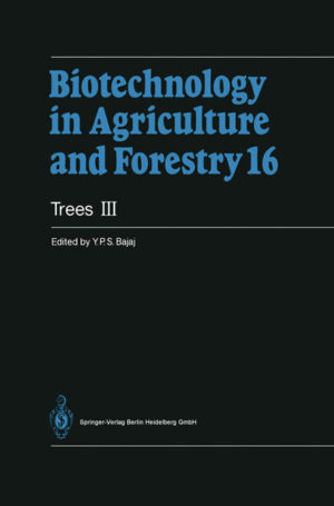 Honighäuschen (Bonn) - After the 1986 and 1989 volumes, this is the third volume on biotechnology for propagation of trees. Comprising 28 chapters contributed by international experts the book deals with fruit, ornamental, and forest trees, such as Black cherry, Sour cherry, Pomegranate, Loquat, Ficus, Yellow poplar, Horse chestnut, Judas tree, Linden tree, Saskatoons, Taiwan sassafras, Plane-tree, Rattans, Bamboos, Engelmann spruce, White spruce, Larches, Hinoki cypress, Western redcedar, and various types of pines, i.e. Jack, Carribean, Eldarica, Slash, Egg-cone, Maritime, Ponderosa, Eastern white, Loblolly pine. Trees III is an excellent reference book for scientists, educators, and students of forestry, botany, genetics, and horticulture, who are interested in tree biotechnology.
