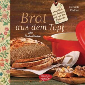 Brot wie aus dem Holzofen Brote mit kräftiger, aromatischer Kruste wie aus dem Holzofen - mit diesen Rezepten und einem gusseisernen Topf gelingt's. Der fertige Teig kommt in den aufgeheizten Topf und dann geht es mit aufgesetztem Deckel in den Backofen. Nach der Backzeit überzeugt ein Brot mit knuspriger Kruste und weicher Krume, das sich problemlos aus dem Topf lösen lässt. So einfach und gelingsicher war Brotbacken noch nie! Es gibt Rezepte für kleine und große Sauerteig-, Hefe- und süße Brote, für glutenfreie Brote sowie für Brotaufstriche.