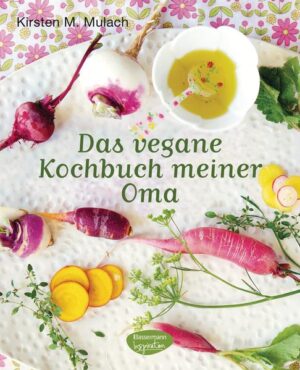 Natürlich gut! Als Kirsten Mulach, die schon seit vielen Jahren vegan lebt, beim Verkauf des alten Familienhauses auf dem Dachboden das Kochbuch ihrer Oma fand, hielt sie einen Schatz in den Händen. Überrascht stellte sie fest, dass viele Gerichte darin vegan waren. Sie kochte die Speisen nach und entdeckte eine neue vegane Wirklichkeit: ohne Soja und Seitan, ohne Ersatz- und Fakeprodukte, ohne fettreiche, übersüßte oder importierte Fertigprodukte. Stattdessen wird genommen, was Feld und Garten zu bieten haben. Frisch verarbeitet entstehen so Gerichte, die unvergleichlich gut und dabei ganz einfach zuzubereiten sind. Mit Omas Kochbuch kam Kirsten Mulach wieder zurück zum puren, echten Geschmack und zu mehr Vitalität.