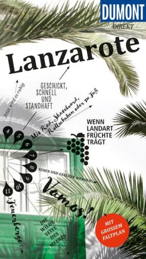 Unter den sieben Kanarischen Inseln gilt Lanzarote als »schwarze Perle«. Mit den 15 »Direkt- Kapiteln« des Reiseführers von Verónica Reisenegger können Sie sich zwanglos unter die Lanzaroteños mischen