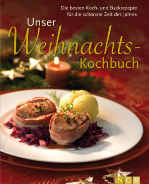 Süßer die Glocken nie klingen. Die Weihnachtszeit ist die schönste Zeit des Jahres. Mit der Familie und guten Freunden gesellig beisammensitzen, dabei Glühwein trinken und Plätzchen naschen oder sich aufs ausgedehnte Essen freuen – kulinarische Freuden sind untrennbar mit Weihnachten verbunden. Ob gefüllte Lachsröllchen, Brasse im Salzmantel, Wildgulasch mit Spätzle, Würstchen mit Kartoffelsalat oder Zimteis mit Punschpflaumen – dieses Kochbuch bietet Vorspeisen, Festtagsgerichte und Desserts für den Familienbesuch genauso wie einfache, originelle Gerichte für den Heiligabend. Verlockende Plätzchen und Leckereien für die Kaffeetafel runden den Band ab. Das Extra: Viele Tipps und die ausführliche Einleitung präsentieren fantasievolle Deko-Ideen und Vorschläge zur reibungslosen Festtags-Vorbereitung. So steht fröhlichen und entspannten Feiertagen nichts mehr im Wege! 100 familientaugliche, stressfreie und leicht nachzukochende Rezepte für weihnachtlich-kulinarische (Vor-)Freuden. Aktualisierte Ausgabe mit rund einem Viertel neuer, noch attraktiverer Rezepte und vielen neuen Tipps. Einfache und raffinierte Gerichte: Festmenüs, Ideen für den Heiligabend, leichte Gerichte für zwischendurch, leckere Plätzchen und vieles mehr. Ausführliche Einleitung mit Tipps und Tricks zu Rezepten, Deko und Vorbereitung. Mit Goldprägung edel ausgestattet.