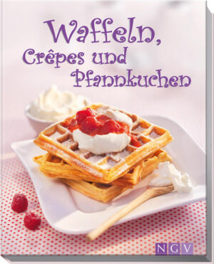 Köstliche Allrounder aus Eisen und Pfanne Kaum etwas lässt sich so einfach backen wie Waffeln, Pfannkuchen und Crêpes und ist dabei so wandelbar. In diesem liebevoll gestalteten Buch finden Sie die besten Rezepte für die flachen Alleskönner. Ob süß oder herzhaft, gerollt, gefaltet oder gestapelt, ob mit Früchten, Schokolade, Sahne, Käse oder Kräutern: Waffeln, Pfannkuchen & Co. passen immer. Zwischen Marzipan-Waffeln mit Mohnsahne, Blaubeer-Crêpes mit Ricotta, Palatschinken mit Mousse au chocolate oder Kürbiskern-Waffeln mit Salbeibutter fällt die Entscheidung nicht leicht. Also probieren Sie doch einfach alle und backen Sie die köstlichen Allrounder zum Frühstück, für die Kaffeetafel, für den Kindergeburtstag oder zum Dessert – Begeisterung garantiert!