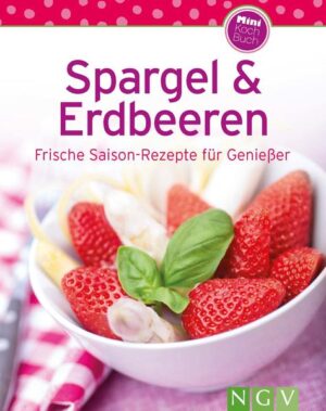 Ein unschlagbares Dreamteam - Über 100 köstliche Rezeptideen mit Spargel und Erdbeeren für eine genussvolle Frühlings- und Sommerzeit: von köstlichen Spargelsuppen und -salaten über vegetarische Hauptgerichte und Spargelgerichte mit Fleisch & Fisch bis hin zu fruchtigen Desserts, beerenstarken Kuchen und erfrischenden Drinks - Frische, leichte und saisonale Gerichte für die ganze Familie - Jedes Rezept mit brillantem Farbfoto und detaillierter Schritt-für-Schritt-Anleitung - Unschlagbares Preis-Leistungs-Verhältnis Endlich ist es so weit! Die ersten zarten Spargelstangen recken sich der Frühlingssonne entgegen, und auch die genauso lang herbeigesehnten Erdbeeren lassen jetzt nicht mehr lange auf sich warten. Wenn auch Sie sich jedes Jahr wieder auf diese genussvolle Zeit freuen, ist dieses Buch genau das Richtige für Sie! Unsere mehr als 100 Rezepte zeigen, wie vielfältig sich Spargel und Erdbeeren zubereiten lassen. Dabei reicht die Palette von köstlichen Spargelsuppen und -salaten über vegetarische Hauptgerichte und Spargelgerichte mit Fleisch & Fisch bis hin zu fruchtigen Desserts, beerenstarken Kuchen und erfrischenden Drinks.