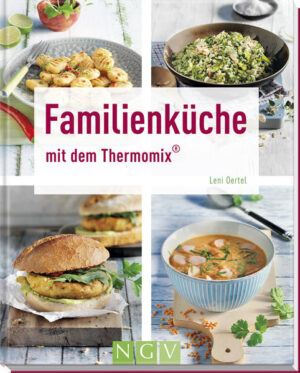 Kochen, was allen schmeckt: mit dem Thermomix® ein Kinderspiel! • 57 köstliche Familienrezepte für den Thermomix® TM5 für jeden Tag: Frühstücksideen, Suppen, Salate, Nudelgerichte, Raffiniertes mit Fleisch und Fisch, vegetarische Gerichte, Süßes und Desserts • Alle Rezepte mit leicht verständlicher Schritt-für-Schritt-Anleitung und genauen Maschineneinstellungen und Gradangaben für den Thermomix® TM5 • Stimmungsvolle Farbfotos zu jedem Rezept machen Lust aufs Nachkochen • Kompakte Einleitung mit zahlreichen Ernährungstipps und nützlichen Informationen zur Förderung der Geschmacksentwicklung von Kindern, Beeinflussung des Essverhaltens etc. Frisch und ausgewogen soll es sein, abwechslungsreich, ruck, zuck fertig und natürlich superlecker: Kochen für die Familie ist eine ganz schöne Herausforderung. Aber Hilfe naht! Mit unseren Rezepten und Ihrem Thermomix® wird die tägliche Küchenschlacht zum Kinderspiel. In diesem Buch finden Sie 57 erprobte Rezepte für den Thermomix®, mit denen Sie ganz entspannt Abwechslung auf den Tisch bringen. Freuen Sie sich auf gesunde Frühstücksideen, köstliche Suppen und Salate, heiß geliebte Nudelgerichte, Raffiniertes mit Fleisch und Fisch, Veggie-Gerichte und süße Leckereien. Jedes Rezept ist Schritt für Schritt erklärt, sodass das Nachkochen mit dem Thermomix® zum puren Vergnügen wird. Eines ist sicher: Ab heute wird gegessen, was auf den Tisch kommt!