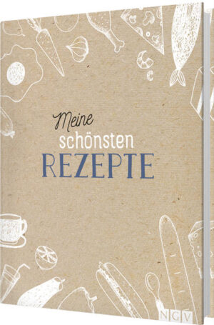 Zum Eintragen und Sammeln Zeitloses Design und hochwertige Ausstattung Mit viel Platz zum Sammeln von Lieblingsrezepten Extraspalte pro Rezept zum Eintragen von Personenanzahl, Bewertung, Rezeptquelle, Zubereitungszeit, Schwierigkeitsgrad Endlich Platz für Ihre Lieblingsrezepte! Sammeln und bewerten Sie Ihre schönsten Rezepte in diesem praktischen Eintragbuch. Das Inhaltsverzeichnis zum Eintragen und die hilfreichen Rezeptkategorie-Reiter auf den Seiten, lassen Sie alle Rezepte schnell wiederfinden. Ein wunderbarer Klassiker unter den Eintrag-Büchern in zeitlosem Design zum Verschenken oder selbst beschreiben.