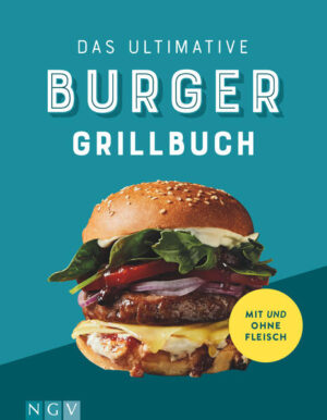 Her mit den neuen Lieblingsburgern! -Kreative Burger-Ideen von klassisch bis Veggie, von Double-Cheese bis süß -Mit zahlreichen Rezepten für leckere Beilagen, Buns, Dips und Salate -Burger-Know-how für die perfekte Vorbereitung, die notwendigen Basics und das richtige Grillen Freuen Sie sich auf köstliche Burger-Rezepte von klassisch bis veggie, von Double-Cheese bis Surf & Turf, mit Rind, Schwein, Chicken, Lamm, Fisch oder Gemüse. Erfahren Sie alles über die perfekte Zubereitung und vervollkommnen Sie das Burger-Glück mit selbst gemachten Buns, Beilagen, Saucen und Salaten. Ob Steak-Frites-Burger, Kebab-Burger mit Grillgemüse, Mango-Chicken-Burger, Lachs-Burger mit Spinat oder Kichererbsen-Burger mit Bohnen-Chili-Salsa -mit unseren unwiderstehlichen Rezepten werden Sie garantiert zum Burger-Meister. Also los, einfach ran an den Lieblingsburger!