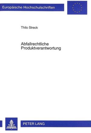 Honighäuschen (Bonn) - Um das Abfallproblem wirksam bekämpfen zu können, bedarf es eines grundlegenden Sinneswandels. Die herkömmliche Aufgabenverteilung zwischen produzierender Wirtschaft und der öffentlichen Hand, wonach die eine Seite produziert und die andere den Abfall zu entsorgen hat, kann so nicht weiterbestehen. Dem trägt die abfallrechtliche Produktverantwortung Rechnung. Der Autor beleuchtet deren Konzept, wie es sich nunmehr im Kreislaufwirtschafts- und Abfallgesetz findet. Die Analyse zeigt, daß es weiterer Aktivitäten des Verordnungsgebers bedarf, um Produktverantwortlichkeit von Herstellern und Vertreibern in weitergehendem Maße zu verwirklichen.