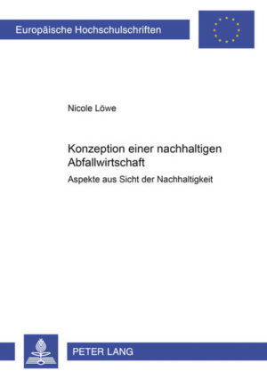 Honighäuschen (Bonn) - Gegenwärtige Wirtschaftsweisen und Lebensstile in unserer Gesellschaft sind nicht dazu geeignet, der immer stärkeren Ressourcenbeanspruchung und den vielfältigen Belastungen durch Abfälle entgegenzutreten. Diese Arbeit beschäftigt sich mit der Frage, wie in unserer Gesellschaft ein Umgang mit Abfall erreicht werden kann, der den Forderungen einer nachhaltigen Entwicklung entspricht. Gezeigt wird, daß eine nachhaltig konzipierte Abfallwirtschaft neben einer Untersuchung wirtschaftlicher und naturwissenschaftlicher Asepkte auch eine Auseinandersetzung mit gesellschaftlichen und ethischen Fragen beinhaltet. Dabei wird beschrieben, wie eine Gesellschaft sich wandeln muß, um den Weg zur Nachhaltigkeit einzuschlagen. Die potentiellen Handlungsmöglichkeiten der Akteure Staat, Unternehmen und Verbraucher werden beleuchtet. Ziel ist, Abfallvermeidung und Ressourcenschonung möglichst weitgehend in das gesellschaftliche Handeln zu integrieren und eine an der Natur ausgerichtete Kreislaufführung von Stoffen zu begünstigen.