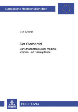 Honighäuschen (Bonn) - Ethnobotanik ist die Wissenschaft von der Beziehung zwischen Mensch und Pflanze. Diese Monographie behandelt den weitgestreuten Anwendungsbereich des Stechapfels, der zur Gattung Datura zählt. Die Verwendung reicht vom schmerzstillenden Arzneimittel in unserer realen Welt bis zum in den Bereich einer «Anderen Wirklichkeit» führenden Halluzinogen. Für das eingeborene Amerika wurde der Stechapfel  auch Datura, Engelstrompete, Jimsonweed oder Toloache genannt  zur «Pflanze zwischen den Welten». Die Mitglieder vieler Stammesgemeinschaften wußten um die Anwendung dieser Pflanze als Hilfsmittel zur Kommunikation mit der Welt der übernatürlichen Wesen. Spirituelle Flugerlebnisse, magische und religiöse Heilpraktiken, sowie Initiationszeremonien standen im Zentrum der Riten um dieses hochgiftige Halluzinogen. Dieses Buch soll als ethnobotanische Monographie des Stechapfels zeigen, welchen geistigen, religiösen und medizinischen Stellenwert eine Pflanze in einer Gesellschaft einnehmen kann.