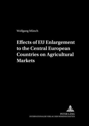 Honighäuschen (Bonn) - Accession of the Central and Eastern European Countries is one of the biggest political projects for the European Union. As in all previous enlargements the agricultural chapter proves to be one of the most sensitive fields of the negotiations. This book examines the effects of enlargement on agricultural markets and government expenditure in the candidate countries as well as possible effects of different choices in the politically sensitive areas of direct payments and production quotas. The ten candidate countries have quite diverse economic and agricultural characteristics. Membership in the European Union, therefore, leads to varying macroeconomic effects. Two chapters specifically deal with these aspects and their effects on agriculture as well as likely country-specific developments in Hungary and in Slovenia. The quantitative tools developed and used for this analysis have also been more widely used by governments and institutions in analyses of questions related to enlargement. The book describes and documents these quantitative tools.