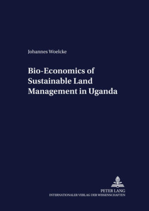 Honighäuschen (Bonn) - Land degradation is a serious economic and environmental threat contributing to declining agricultural productivity, poverty and food insecurity. The extent and rate to which land degradation occurs is of growing concern, particularly in developing countries. Why do poor farm households deplete their soils? This case study of Uganda provides a better understanding of farm household economics in the context of sustainability issues. A bio-economic model has been developed to run scenarios of high relevance for the current reform process in the agricultural sector. Economic and ecological impacts of the adoption of new land management practices are explored. Finally, policy conclusions and implications are derived which can contribute substantially to the current policy debate.