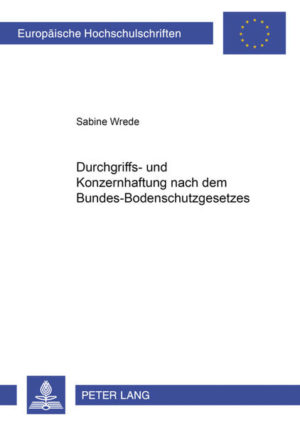 Honighäuschen (Bonn) - Das Bundes-Bodenschutzgesetz hat auf Bundesebene die lange Zeit umstrittenen Fragen nach der Verantwortlichkeit für die Sanierung von Altlasten neu geregelt. Gerade die Vorschriften zur Bestimmung der Sanierungsverantwortlichen sind  nicht zuletzt wegen der enormen Kosten, die im Rahmen der Sanierung von Grundstücken häufig anfallen  auf besonders großes Interesse gestoßen. Mit der Ausdehnung der Sanierungsverantwortlichkeit auch auf denjenigen, der aus handels- oder gesellschaftsrechtlichen Rechtsgründen für eine juristische Person einzustehen hat, sollten nach dem Willen des Gesetzgebers vor allem Umgehungsstrategien durch die Einschaltung juristischer Personen vereitelt werden. Ein solcher pauschaler Verweis auf handels- und gesellschaftsrechtliche Haftungstatbestände, hier vor allem die Durchgriffs- und Konzernhaftung, wirft jedoch eine von Fragen auf, die sich insbesondere aus den Friktionen von gesellschaftsrechtlichen und öffentlichrechtlichen Grundsätzen ergeben. Diesen Fragen geht die Arbeit nach.