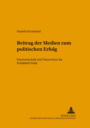 Honighäuschen (Bonn) - Forstwirtschaft und Naturschutz haben unterschiedliche Vorstellungen vom Wald. Um ihre Interessen durchzusetzen, versuchen sie, die Öffentlichkeit auf ihre Seite zu ziehen. Ziel dieser Arbeit ist es, den Erfolg der beiden Sektoren in der Medienöffentlichkeit und der Bevölkerungsmeinung aufzudecken. Basierend auf politik- und medienwissenschaftlichen Theorien werden Artikel zum Thema Wald aus vier überregionalen deutschen Tageszeitungen analysiert. Dabei zeigt sich, wo Forstwirtschaft und Naturschutz jeweils mehr Unterstützung finden, bei den Medien oder in der Bevölkerung. Zusätzlich werden jene Faktoren sichtbar gemacht, die die Auswahl der Berichterstattung mitbestimmen. Daraus ergeben sich Ansatzpunkte für eine verbesserte Medienarbeit der Akteure.