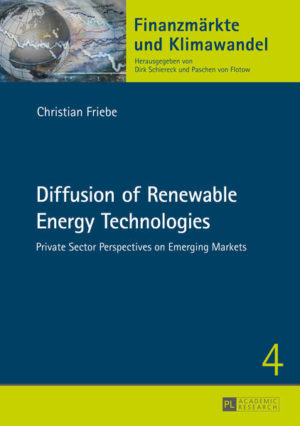 Honighäuschen (Bonn) - By analysing the context of emerging and developing countries, the author explores the private sector perspective on renewable energy diffusion. The evaluation of two technology case studies, namely wind farms (grid-connected renewable energy) and solar home systems (off-grid renewable energy), reveals the perspectives of highly experienced early adopters. Thereby, qualitative and quantitative data sources  including innovative methods such as conjoint analysis  are combined. A key finding is that private sector perspectives, especially of early adopters, are highly relevant for policy makers in their endeavour of designing effective and efficient framework conditions for renewable energy technologies.