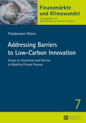 Honighäuschen (Bonn) - The author analyses how finance flows can be guided towards low-carbon value generation and growth. He investigates the arrangements between actors in the innovation system and policy measures such as technology push, demand-pull and regulation with regard to their influence on private investments. The case studies include innovation intermediaries, energy service contracting for LED lighting and renewable energy project finance. The results show that barriers to low-carbon innovation inhibit the financing for companies, projects and infrastructure. Also, transparent structures which focus on risk and return facilitate private investments and, finally, both science, technology and innovation policies and regulation are needed to spur private finance.