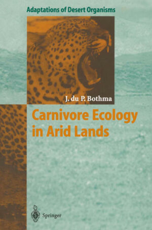 Honighäuschen (Bonn) - Arid lands require that organisms inhabiting them be well-adapted to thrive or even just to survive. This book provides a review of the ecological adaptations - be they behavioural, physiological or morphological - of carnivores to arid environments. Following a general introduction into aridity and arid lands in Africa, the major carnivore families are presented. Ecological adaptations of carnivores in arid lands reveal the amplitude and resilience of the ecology of these animals. In setting up conservation measures, the nature and extent of such adaptations are important facets in determining the effective area and degree of heterogeneity required as habitat by a carnivore population so as to produce a viable unit.