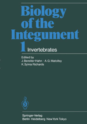 The integument plays an important role in the survival of meta zoans by separating and protecting them from a hostile environ ment. Its function ranges from protection against injury and in fection
