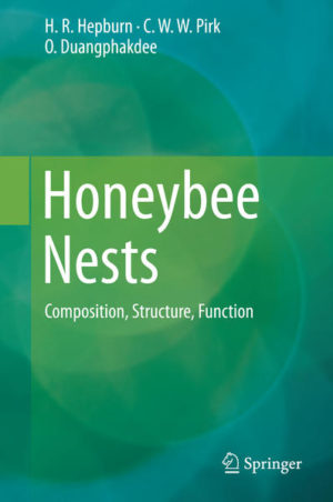Honighäuschen (Bonn) - This work, a sequel to Honeybees and Wax published nearly 30 years ago, starts with a brief introduction and discussion of nesting sites, their spaces and densities, self-organization of nest contents, and interspecific utilization of beeswax. The following chapters cover communication by vibrations and scents and wax secretion, and discuss the queen in relation to the combs. Discussions on completed nests include the significance of brood, the roles of pollen and nectar flow, and comb-building, and are followed by a triad of related chapters on the construction of cells and combs and their energetic costs. An in-depth examination of the conversion of wax scales into combs, the material properties of scale and comb waxes, and the wax gland complex are presented. The next chapters are devoted to a comprehensive analysis of the literature on the chemistry and synthesis of beeswax, and, finally, the material properties of honeybee silk are highlighted.