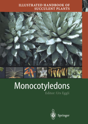 Honighäuschen (Bonn) - This handbook, consisting of six volumes, covers over 9000 taxa of succulents (excluding cacti), which have the ability to store water in their stems, leaves, or underground organs. In addition to the volumes on Monocotyledons and Dicotyledons, separate volumes are devoted to those families with predominantly succulent members, which show an especially great diversity, namely Aizoaceae, Asclepiadaceae and Crassulaceae. Following an alphabetical listing of families, genera and species, detailed descriptions are given, including the taxonomy with synonyms, data on the distribution and ecology, references, and keys to genera, species or subspecies. Over 2000 superb colour photographs complete this inventory of succulent plants.
